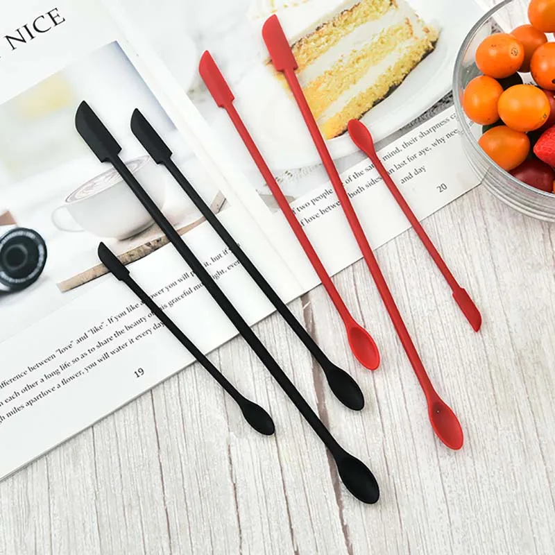 1Pcs Spatula Multipurpose Kitchen Gadgets Small-Point Jam Tip Scrapers S/M/L Double Head Black/Red Cooking Tool
1Pcs Spatula Multipurpose Kitchen Gadgets Small-Point Jam Tip Scrapers S/M/L Double Head Black/Red Cooking Tool