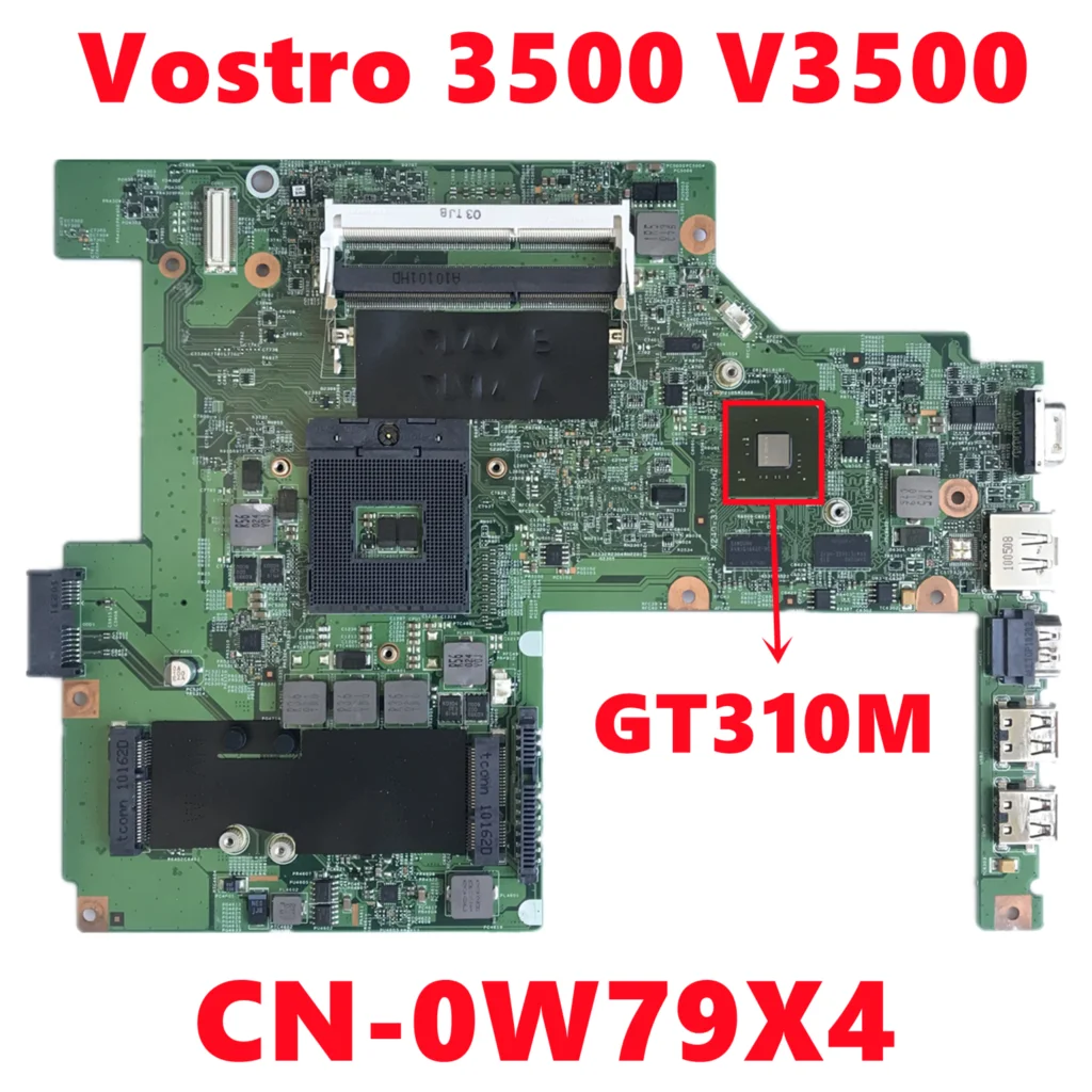 Материнская плата CN-0W79X4 0W79X4 W79X4 для dell Vostro 3500 V3500 материнская ноутбука со