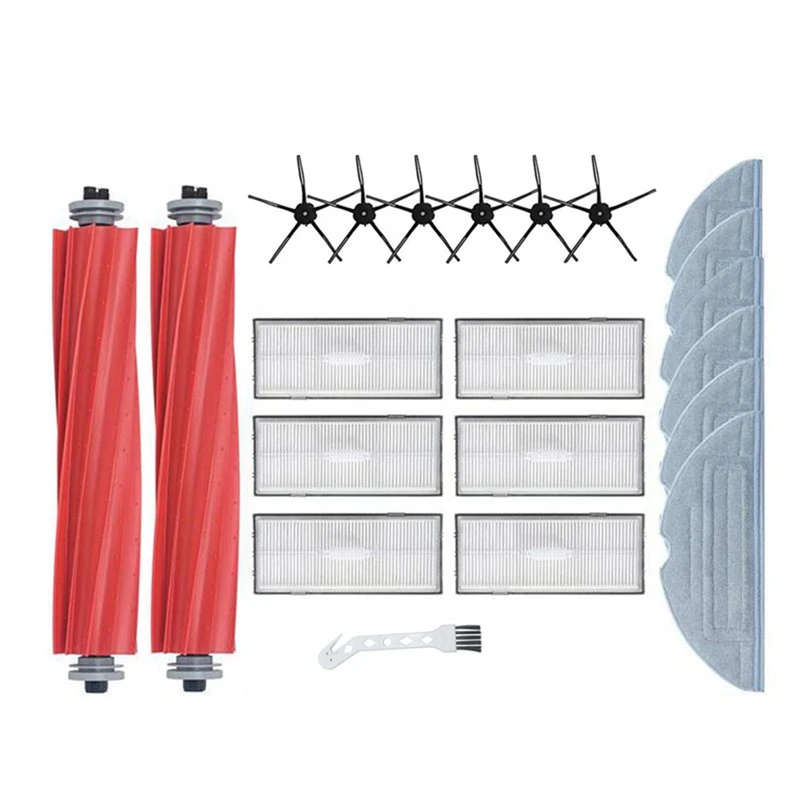 For Xiaomi Roborock S7 T7S Plus Main Side Brush Mops Cloths HEPA Filter Kit Robotic Vacuum Cleaner Spare Parts
For Xiaomi Roborock S7 T7S Plus Main Side Brush Mops Cloths HEPA Filter Kit Robotic Vacuum Cleaner Spare Parts