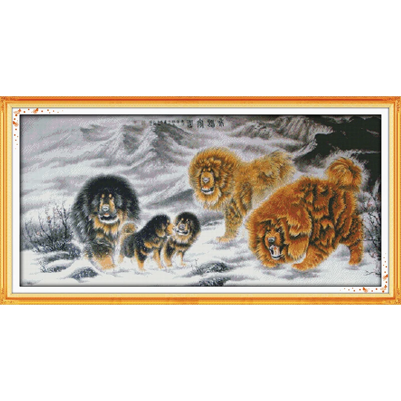 Everlasting Love Harmonious Homeland Chinese Cross Stitch Kits Ecological Cotton Stamped 11CT DIY New Year Decorations For Home
Everlasting Love Harmonious Homeland Chinese Cross Stitch Kits Ecological Cotton Stamped 11CT DIY New Year Decorations For Home