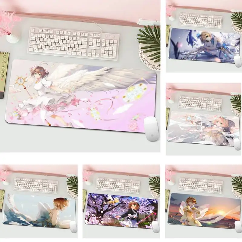 Sakura Kinomoto anime Keyboards Mat Rubber Gaming mousepad Desk Mat L Large Gamer PC Keyboard Mat Computer Tablet Mouse mat
Sakura Kinomoto anime Keyboards Mat Rubber Gaming mousepad Desk Mat L Large Gamer PC Keyboard Mat Computer Tablet Mouse mat