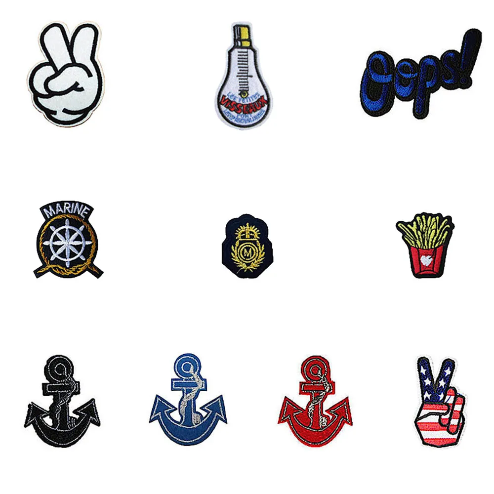 Letter Pattern Patch Applique Hot Melt Adhesive Embroidery Gesture DIY Clothing Craft Supplies Accessories 1 Piece For Sale
Letter Pattern Patch Applique Hot Melt Adhesive Embroidery Gesture DIY Clothing Craft Supplies Accessories 1 Piece For Sale