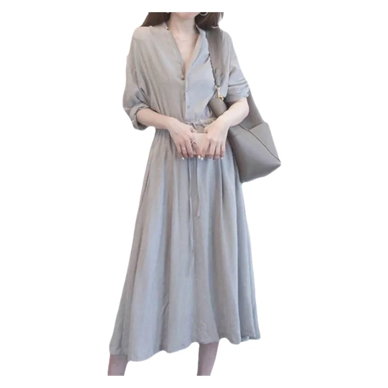 Dress female spring and summer new style slim show thin in long skirt blouse
Dress female spring and summer new style slim show thin in long skirt blouse