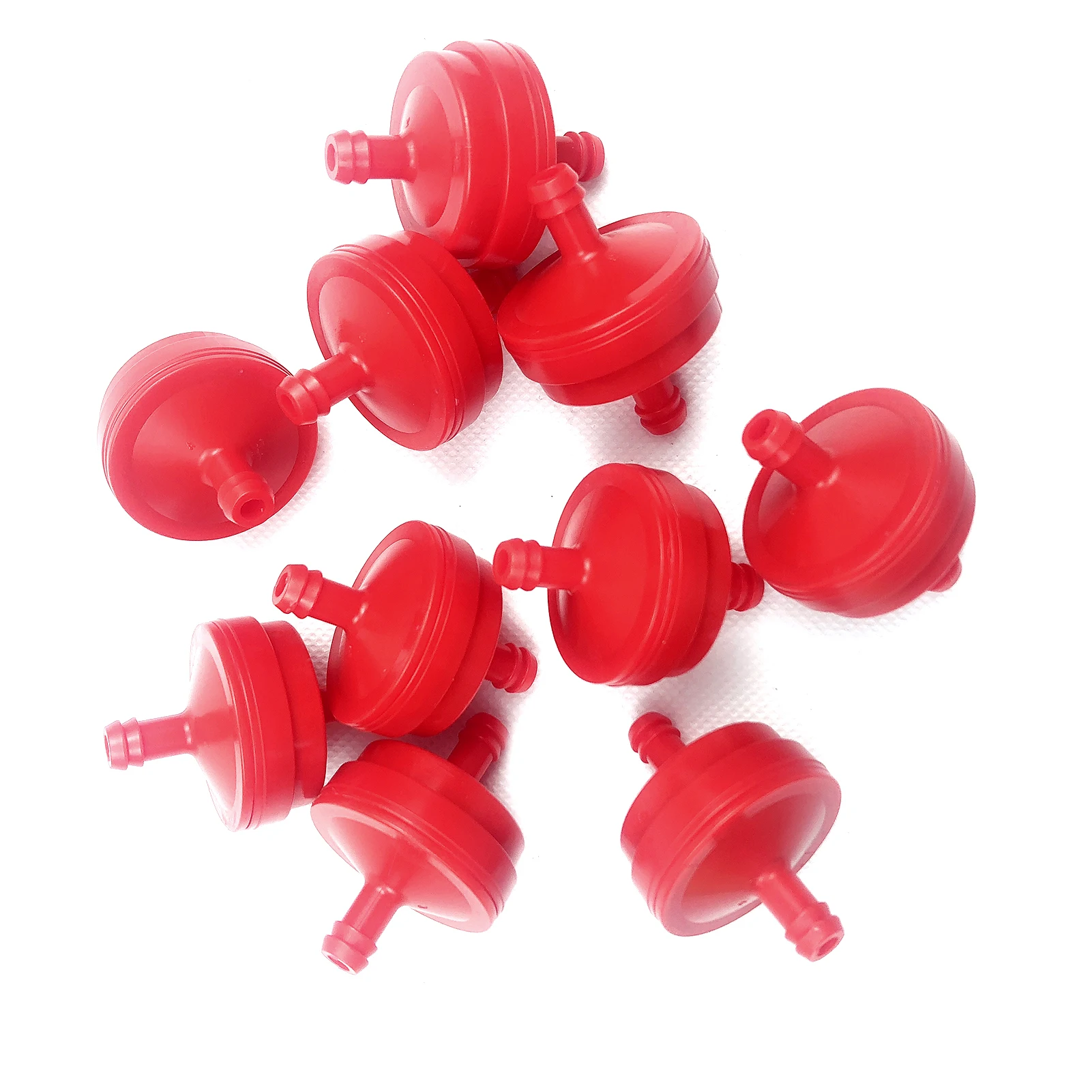 Lawn Mower 1/4'' Inline Gas Fuel Filter Replacement for Briggs Stratton 298090, 4105, 298090S, 5018B, 5018H, 5018K, 10pcs
Lawn Mower 1/4'' Inline Gas Fuel Filter Replacement for Briggs Stratton 298090, 4105, 298090S, 5018B, 5018H, 5018K, 10pcs