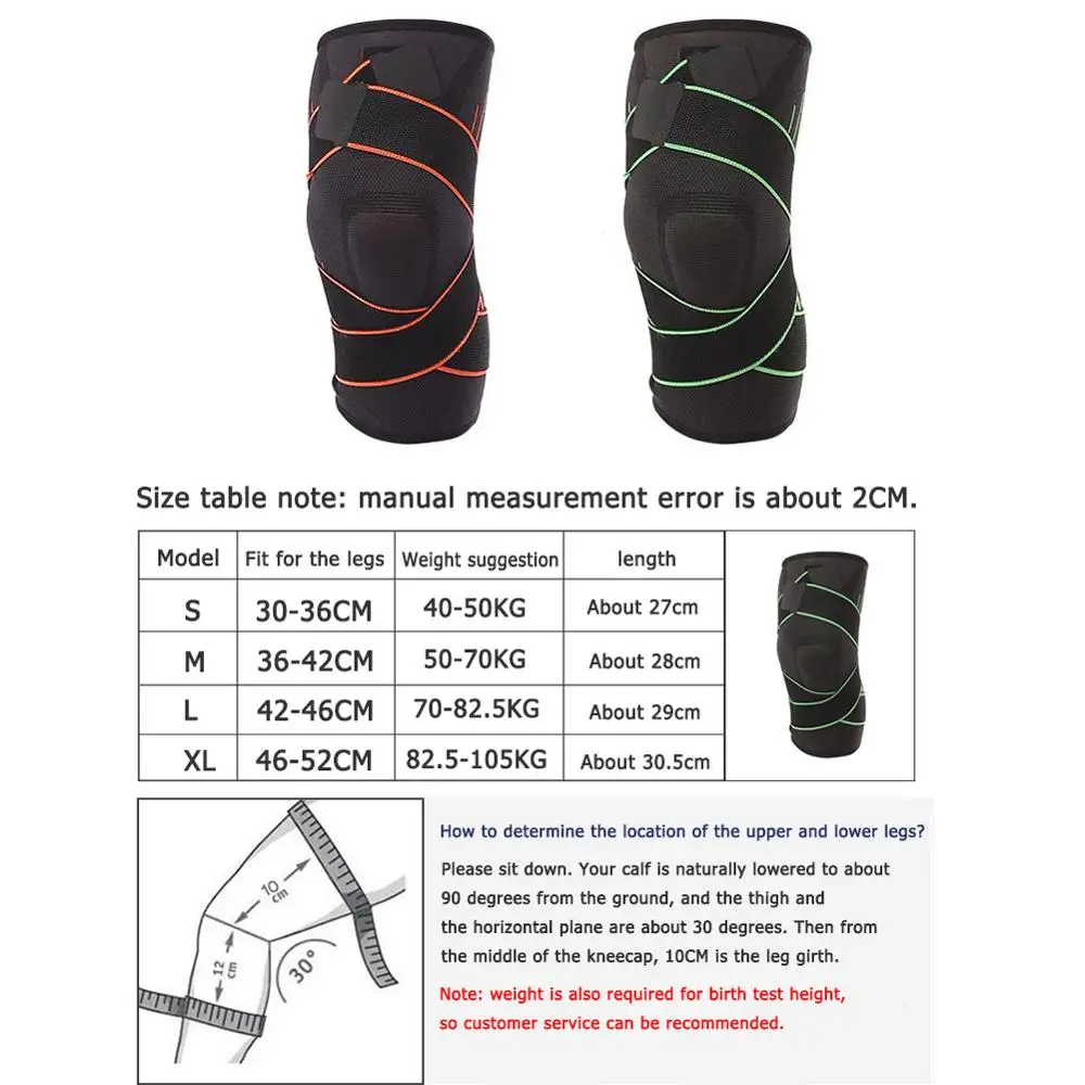 1PC Knee Pads Outdoor Sports Safety Breathable Elastic Brace Gym Train Weight Bandage Compression Pad Sleeve Sport Protection
1PC Knee Pads Outdoor Sports Safety Breathable Elastic Brace Gym Train Weight Bandage Compression Pad Sleeve Sport Protection