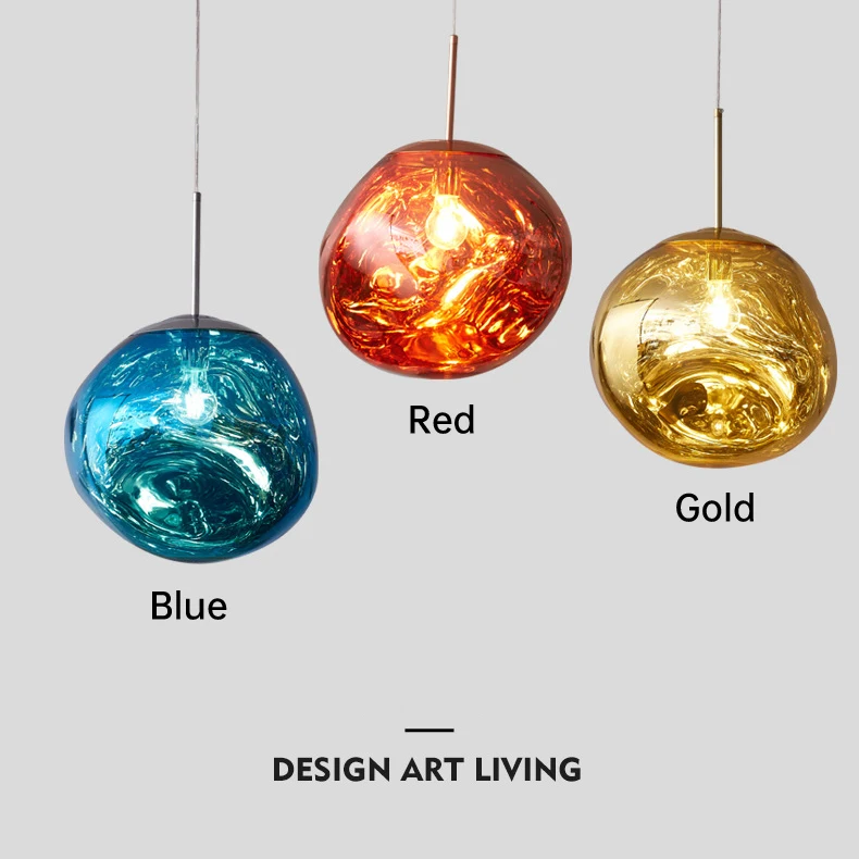 Modern Pendant Lights Glass Lava Dixon Lustre LED Luminaire Hanging Pendant Lamps Cafe Decor Lighting Fixtures
Modern Pendant Lights Glass Lava Dixon Lustre LED Luminaire Hanging Pendant Lamps Cafe Decor Lighting Fixtures