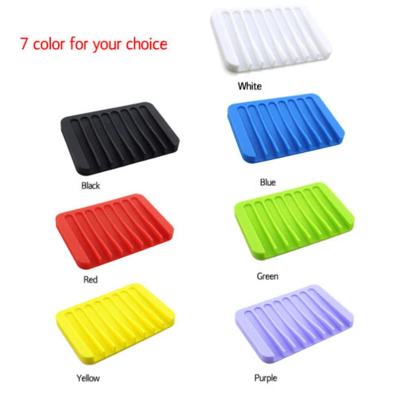 Home Decoration Non-Slip Silicone Soap Box Bathroom Toilet Soap Holder Soap Box Storage Container Kitchen Bathroom Supplies
Home Decoration Non-Slip Silicone Soap Box Bathroom Toilet Soap Holder Soap Box Storage Container Kitchen Bathroom Supplies