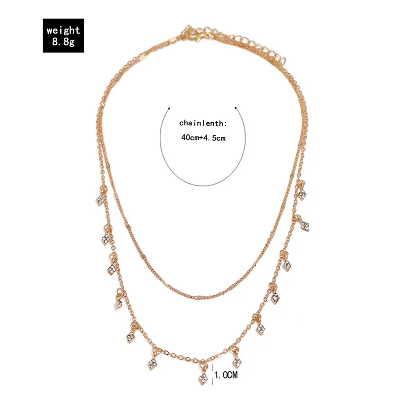 HI MAN French Exquisite Personality Geometric Zircon Pendant Necklace Women Luxury Temperament Engagement Jewelry Gift
HI MAN French Exquisite Personality Geometric Zircon Pendant Necklace Women Luxury Temperament Engagement Jewelry Gift