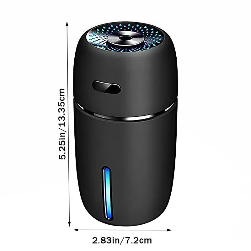 USB Mini Air Diffuser Humidifier with 7 LED Colors Home Office Hotel Portable Two Modes Essential Oil Mist Sprayer 
USB Mini Air Diffuser Humidifier with 7 LED Colors Home Office Hotel Portable Two Modes Essential Oil Mist Sprayer