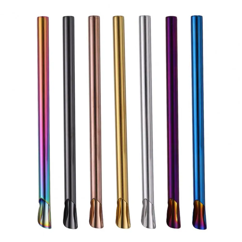 Drinking Straw Eco-friendly 2 in 1 Function Stainless Steel Colorful Drinking Water Straw for Home
Drinking Straw Eco-friendly 2 in 1 Function Stainless Steel Colorful Drinking Water Straw for Home
