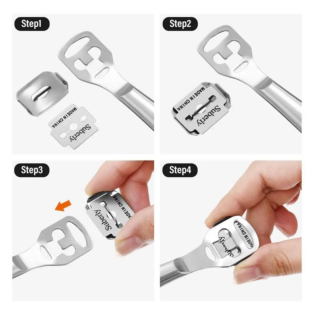 Professional Feet Care Tools Beauty Heel Cuticle Scraper Shaver Care File Cutter Razor Foot Skin Tool Dead Blades Pedicure O6I7
Professional Feet Care Tools Beauty Heel Cuticle Scraper Shaver Care File Cutter Razor Foot Skin Tool Dead Blades Pedicure O6I7