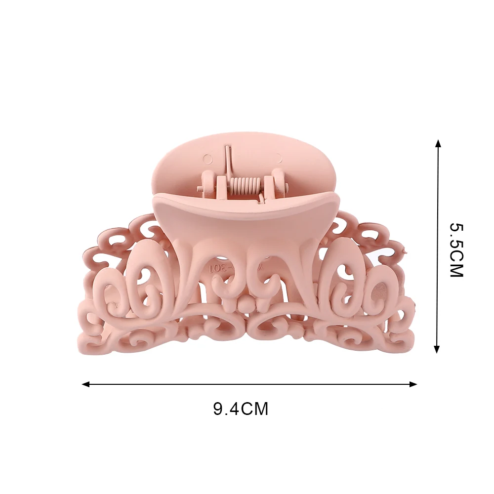 Simple Plastic Large Hollow Out Hair Claw Clip Carving Crab Hair Clamps Women Styling Tools
Simple Plastic Large Hollow Out Hair Claw Clip Carving Crab Hair Clamps Women Styling Tools