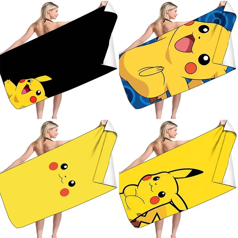Animation Peripheral Pokemon Pikachu Digital Printing Microfiber Beach Towel Towel Fleece Bath Towel Christmas Birthday Gift
Animation Peripheral Pokemon Pikachu Digital Printing Microfiber Beach Towel Towel Fleece Bath Towel Christmas Birthday Gift