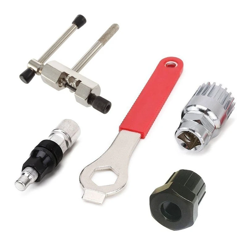 Bike Cycle Maintenance Repair Tool, Bike Breaker Splitter Cutter + Bike Crank Extractor Puller + Bike Bottom Bracket Remover Rem
Bike Cycle Maintenance Repair Tool, Bike Breaker Splitter Cutter + Bike Crank Extractor Puller + Bike Bottom Bracket Remover Rem