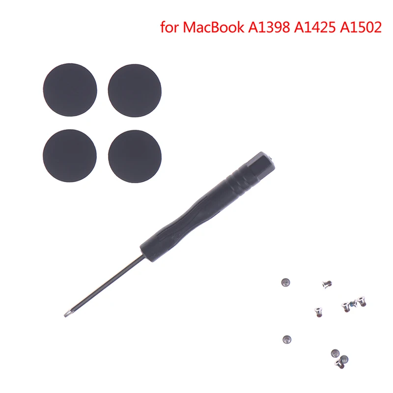1 Set A1425 A1502 A1398 Rubber Bottom Case Cover Feet Foot Kit+Screws Set+Tool for Macbook Pro new
1 Set A1425 A1502 A1398 Rubber Bottom Case Cover Feet Foot Kit+Screws Set+Tool for Macbook Pro new