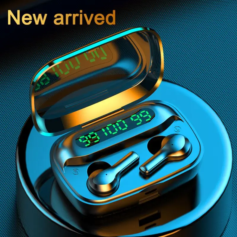 Новинка, Bluetooth-гарнитура R3 TWS с бинауральным тремя дисплеями, 5,0 дюйма, Внутриканальные наушники с цифровым дисплеем для спорта
Новинка, Bluetooth-гарнитура R3 TWS с бинауральным тремя дисплеями, 5,0 дюйма, Внутриканальные наушники с цифровым дисплеем для спорта