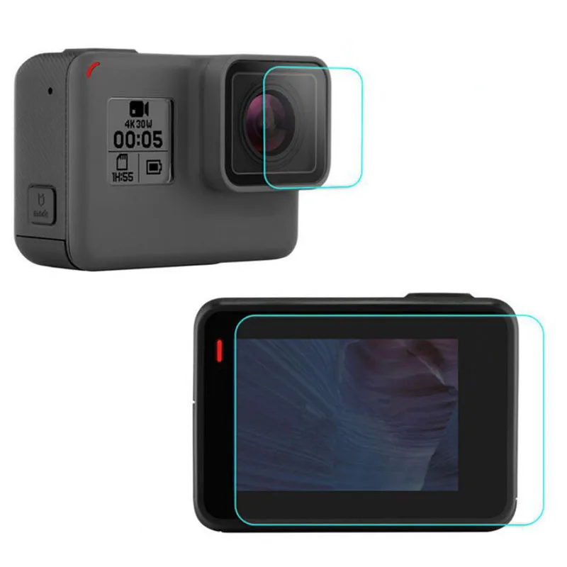 Защитный чехол из закаленного стекла для GoPro Go Pro Hero 5 6 Black 4 Session объектив камеры ЖК