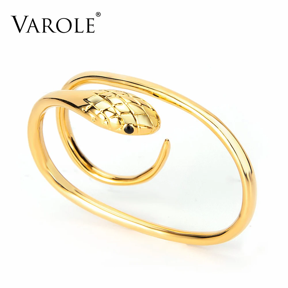 VAROLE Gothic Artificial Snake Rings For Women Gold Color Two Fingers Curved Ring Fashion Jewelry Anillos Mujer
VAROLE Gothic Artificial Snake Rings For Women Gold Color Two Fingers Curved Ring Fashion Jewelry Anillos Mujer