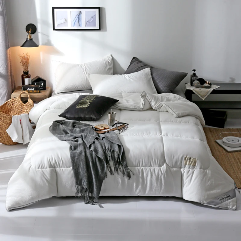 All-Season Reversible Washing Super Soft Quilt Quilt Hypoallergenic Plush Microfiber Filling Machine Double Queen Queen Size Bed
All-Season Reversible Washing Super Soft Quilt Quilt Hypoallergenic Plush Microfiber Filling Machine Double Queen Queen Size Bed