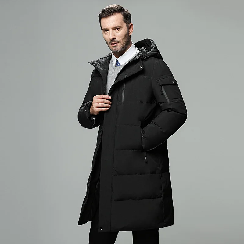 New Cotton Wadded Jecked for Men Solid Long Winter Mens Coats Long Sleeve Hooded Mens Parkas
New Cotton Wadded Jecked for Men Solid Long Winter Mens Coats Long Sleeve Hooded Mens Parkas