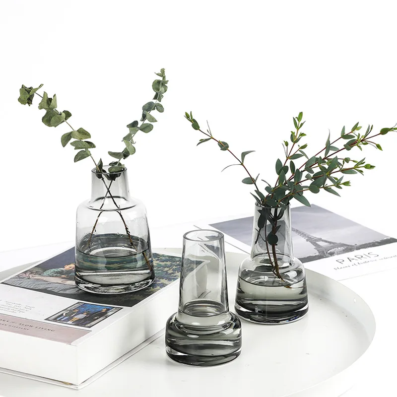 Nordic Style Tower-Shaped Glass Vase Ins Fine Flower Small Fresh Vase Creative Flower Arrangement Decorative Ornament
Nordic Style Tower-Shaped Glass Vase Ins Fine Flower Small Fresh Vase Creative Flower Arrangement Decorative Ornament