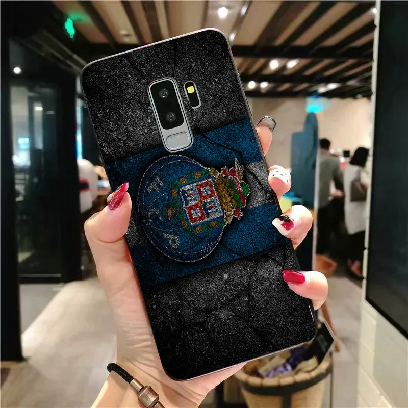 Yinuoda чехол для телефона Marega FC samsung Galaxy Shell S10 S9 8 Plus S6 S7 Edge силиконовый черный мягкий