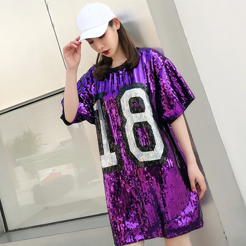 New Summer Hip-Hop Fashion Heavy Industry Sequester Digital Round Collar Short Sleeved T-Shirt Female Loose Middle Long Student
New Summer Hip-Hop Fashion Heavy Industry Sequester Digital Round Collar Short Sleeved T-Shirt Female Loose Middle Long Student