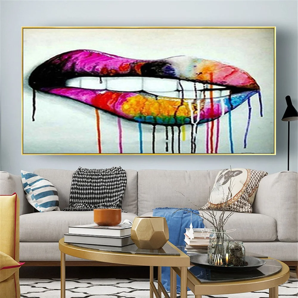 Original 100% Oil Painting On Canvas Handmade Abstract pop face wall art For Living Room Wall Cuadros ideas mural
Original 100% Oil Painting On Canvas Handmade Abstract pop face wall art For Living Room Wall Cuadros ideas mural