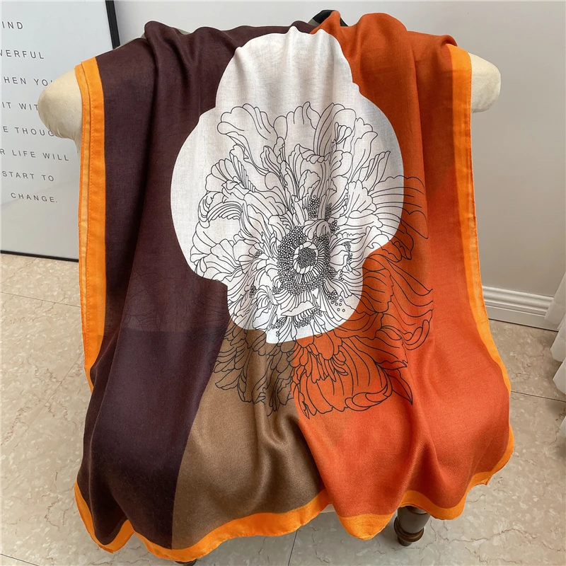 Design Floral Cotton Scarf for Women Hijab Pashmina Shawls Wraps Spring Winter Bufand Female Doulard Headbands Beach Stoles
Design Floral Cotton Scarf for Women Hijab Pashmina Shawls Wraps Spring Winter Bufand Female Doulard Headbands Beach Stoles