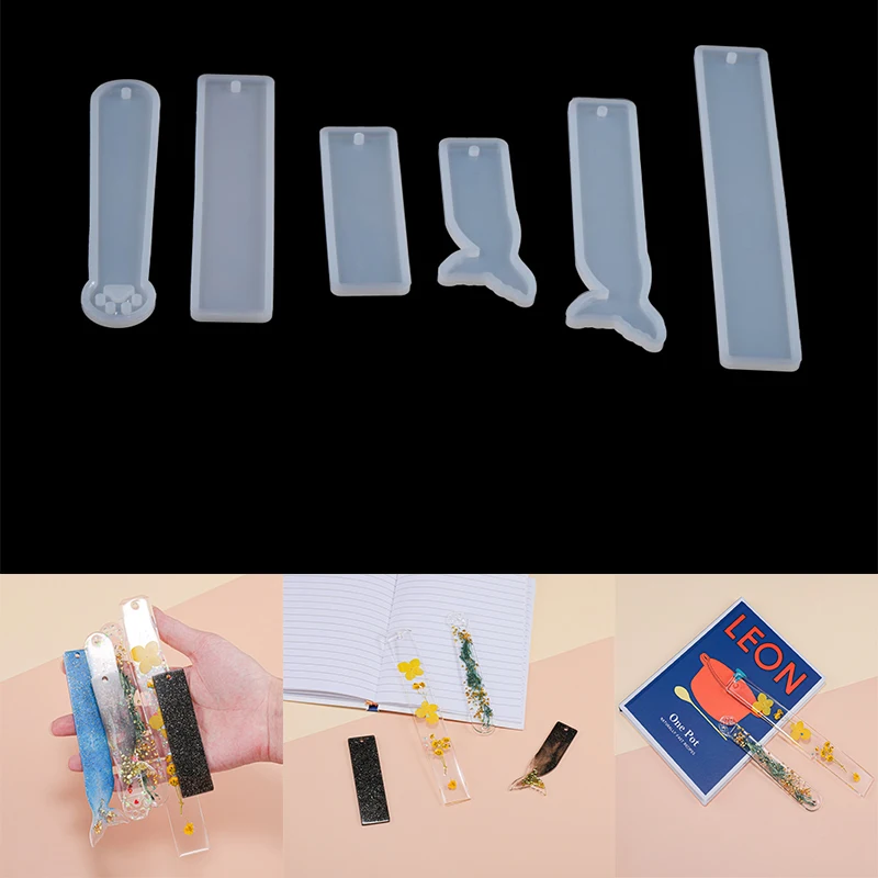 1pcs 5 Shapes White DIY Rectangular Bookmark Silicone Molds Bookmark Casting Mould Bookmark Mold Making Epoxy Jewelry Supplies
1pcs 5 Shapes White DIY Rectangular Bookmark Silicone Molds Bookmark Casting Mould Bookmark Mold Making Epoxy Jewelry Supplies