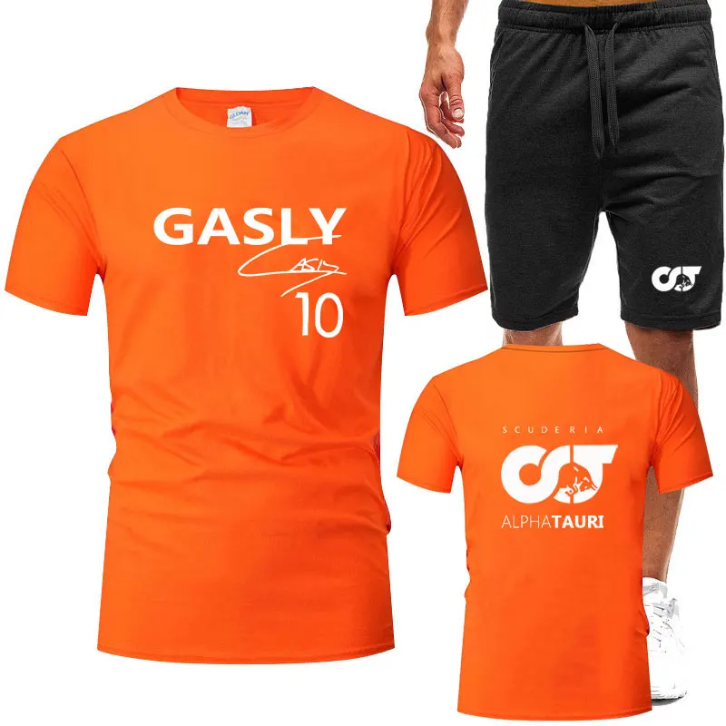 Summer Formula One Race riders Pierre Gasly F1 alpha tauri team Racing Fans Short Sleeve Oversized T-shirt+Shorts suit Tracksuit
Summer Formula One Race riders Pierre Gasly F1 alpha tauri team Racing Fans Short Sleeve Oversized T-shirt+Shorts suit Tracksuit