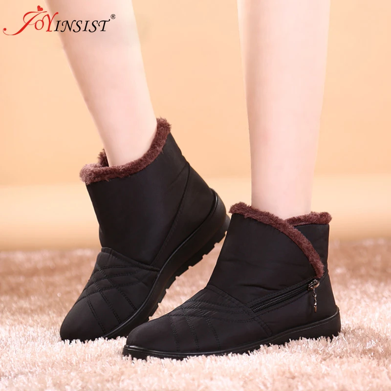 Winter Snow Boots Female Waterproof Non-slip Warm Plush cotton shoes High Quality
Winter Snow Boots Female Waterproof Non-slip Warm Plush cotton shoes High Quality