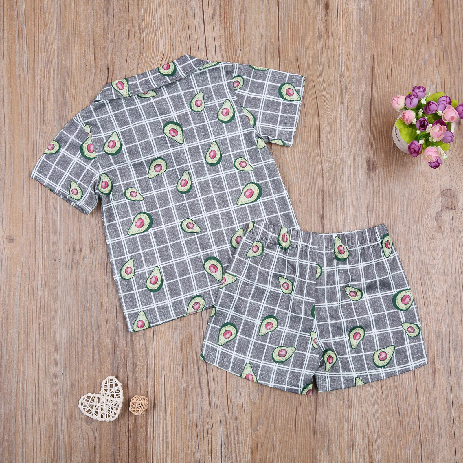 Summer Childrens Cartoon Print Pajamas casual Set Lapel Short Sleeve turn-down collar Button T-shirts Cute Loose Shorts
Summer Childrens Cartoon Print Pajamas casual Set Lapel Short Sleeve turn-down collar Button T-shirts Cute Loose Shorts