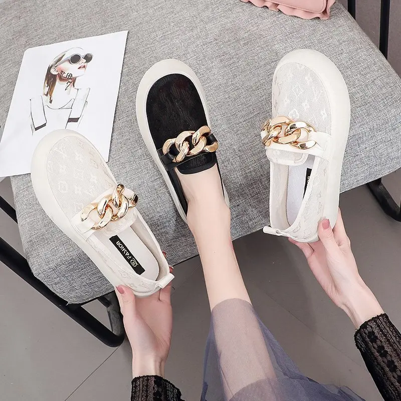 Women Shoes 2021 Fashion Summer Casual White Shoes Cutouts Lace Canvas Hollow Breathable Platform Flat Shoes Woman Sneakers
Women Shoes 2021 Fashion Summer Casual White Shoes Cutouts Lace Canvas Hollow Breathable Platform Flat Shoes Woman Sneakers