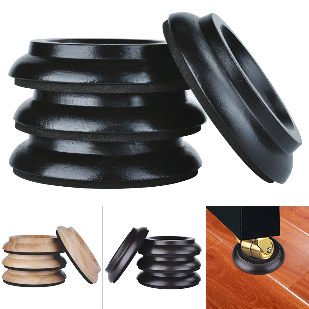 4pcs Solid Wood Vertical Piano Mats Foot Caster Cups Soundproof Shockproof and Moistureproof with EVA Mat Black / Wood / Brown
4pcs Solid Wood Vertical Piano Mats Foot Caster Cups Soundproof Shockproof and Moistureproof with EVA Mat Black / Wood / Brown