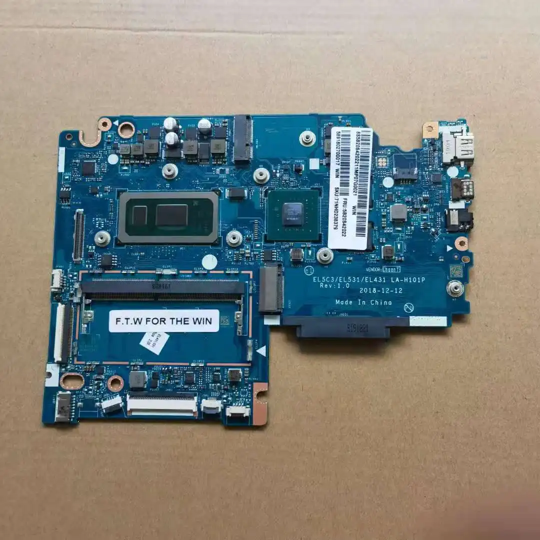 5B20S42022 For Lenovo S340-14IWL Laptop Motherboard I7-8565U EL5C3/EL531/EL431 LA-H101P MB 100% Tested
5B20S42022 For Lenovo S340-14IWL Laptop Motherboard I7-8565U EL5C3/EL531/EL431 LA-H101P MB 100% Tested