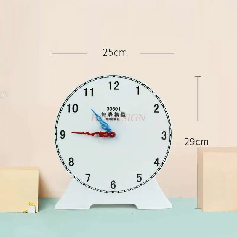 Clock model recognize time children clock teaching aids teaching table elementary school mathematics teaching aids
Clock model recognize time children clock teaching aids teaching table elementary school mathematics teaching aids
