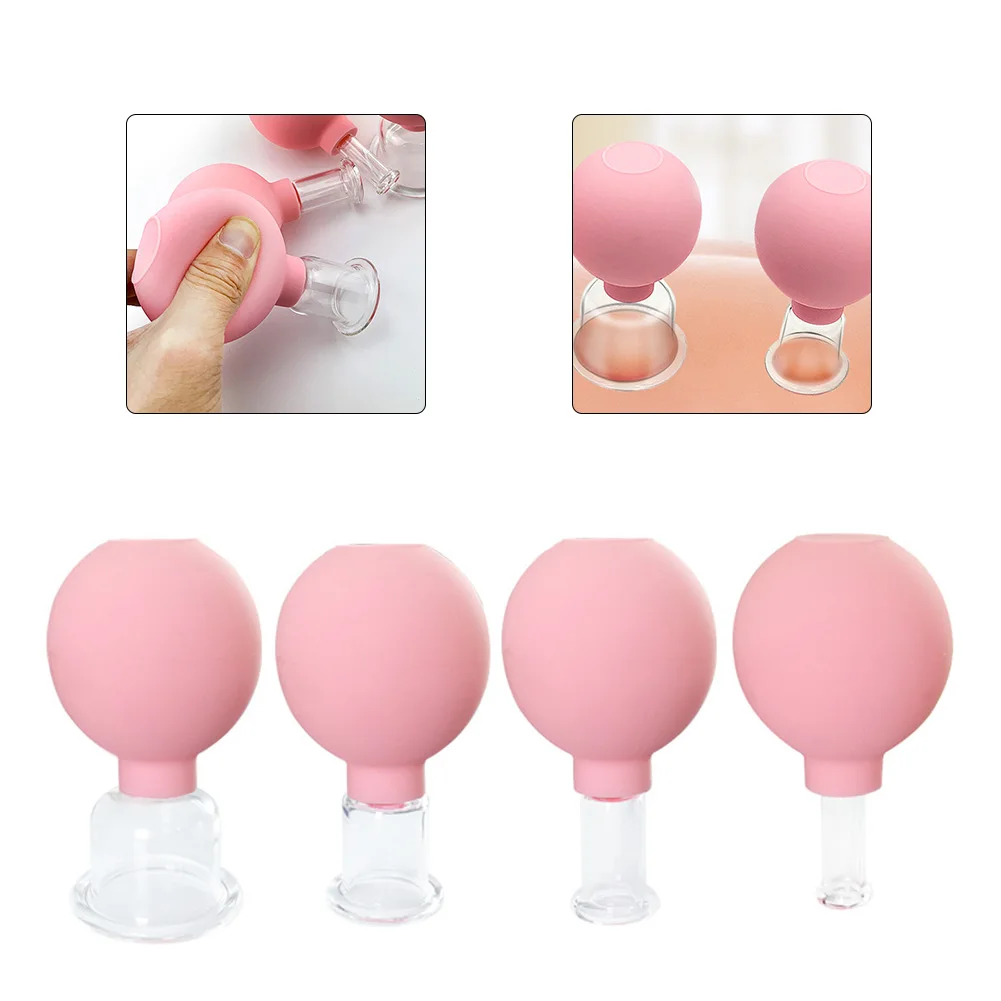 4pcs Anti Cellulite Suction Cup ventosa Rubber Head Glasses Jar Vacuum Cupping Set Cans Body Face Massager Cellulite Health Care
4pcs Anti Cellulite Suction Cup ventosa Rubber Head Glasses Jar Vacuum Cupping Set Cans Body Face Massager Cellulite Health Care