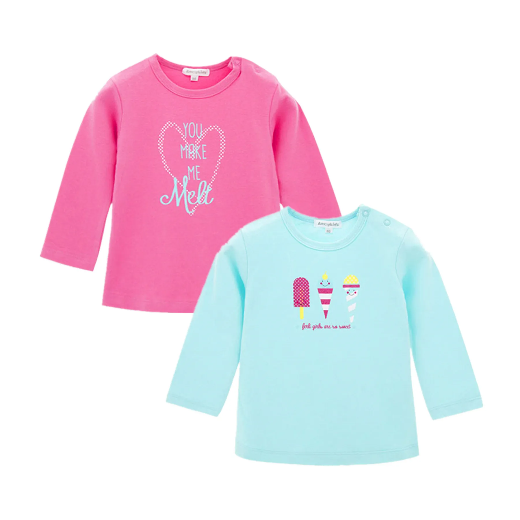 Macaron Newborn Baby Girls T-shirts ropa de nina Toddler Boys Shirts Top Cotoon Ice Cream Infant Girls Tees Cute Kids Clothes
Macaron Newborn Baby Girls T-shirts ropa de nina Toddler Boys Shirts Top Cotoon Ice Cream Infant Girls Tees Cute Kids Clothes