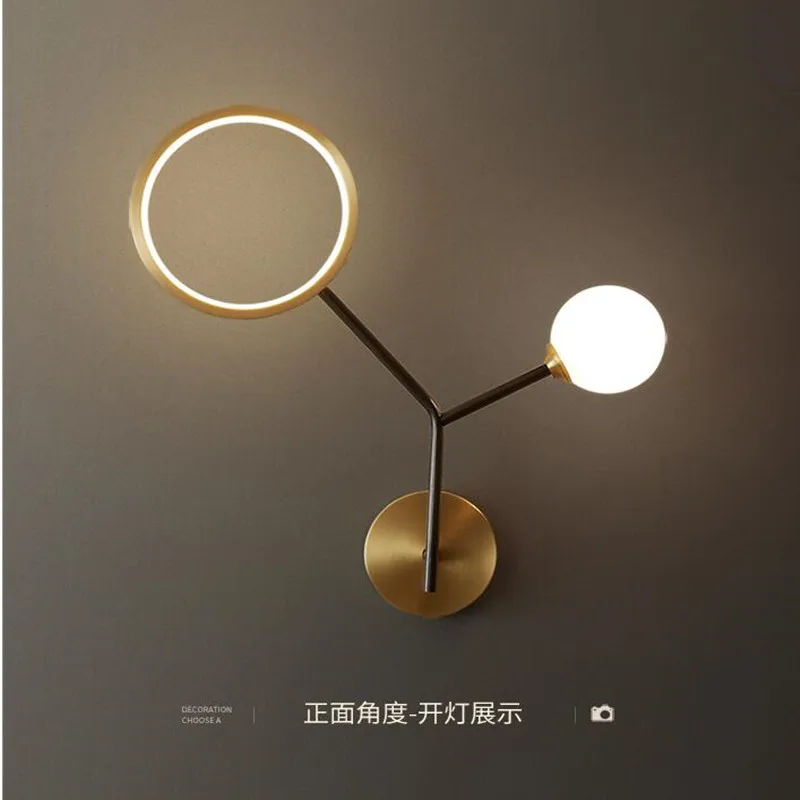 Nordic LED Wall Lamp for Bedroom Bedside Aisle Corridor Living Room Light Copper Tree Branch Villa Apartment Stair Sconce Light
Nordic LED Wall Lamp for Bedroom Bedside Aisle Corridor Living Room Light Copper Tree Branch Villa Apartment Stair Sconce Light