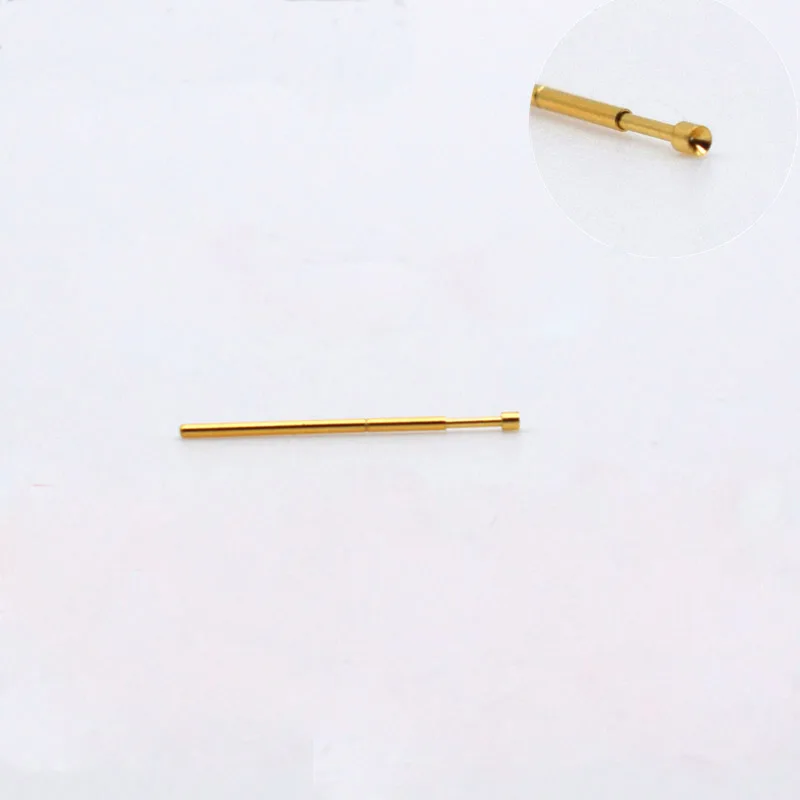 100PCS/Pack of PA50-A2 Cup-shaped Head Brass Test Needle Needle Tube 0.68mm Length 16.55mm Spring Test Needle
100PCS/Pack of PA50-A2 Cup-shaped Head Brass Test Needle Needle Tube 0.68mm Length 16.55mm Spring Test Needle
