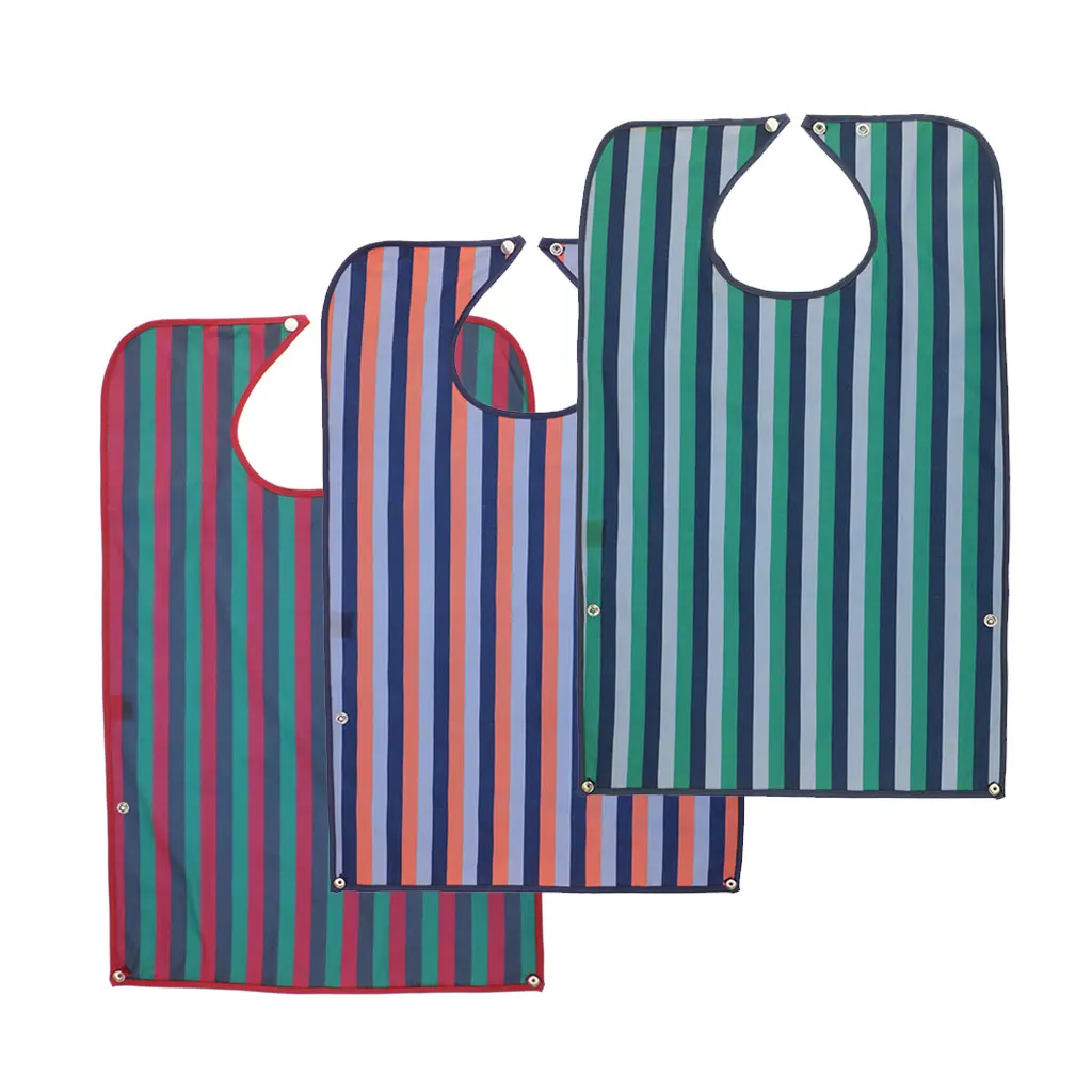 Button Design Adult Bib Waterproof Clothing Protector PVC Wipe Clean 75x46cm
Button Design Adult Bib Waterproof Clothing Protector PVC Wipe Clean 75x46cm