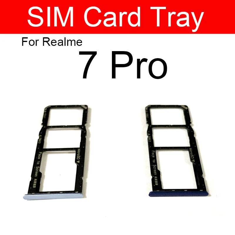 Лоток для SIM-карты OPPO Realme 7 7i X7 Pro 8 8S 8Pro | Мобильные телефоны и аксессуары