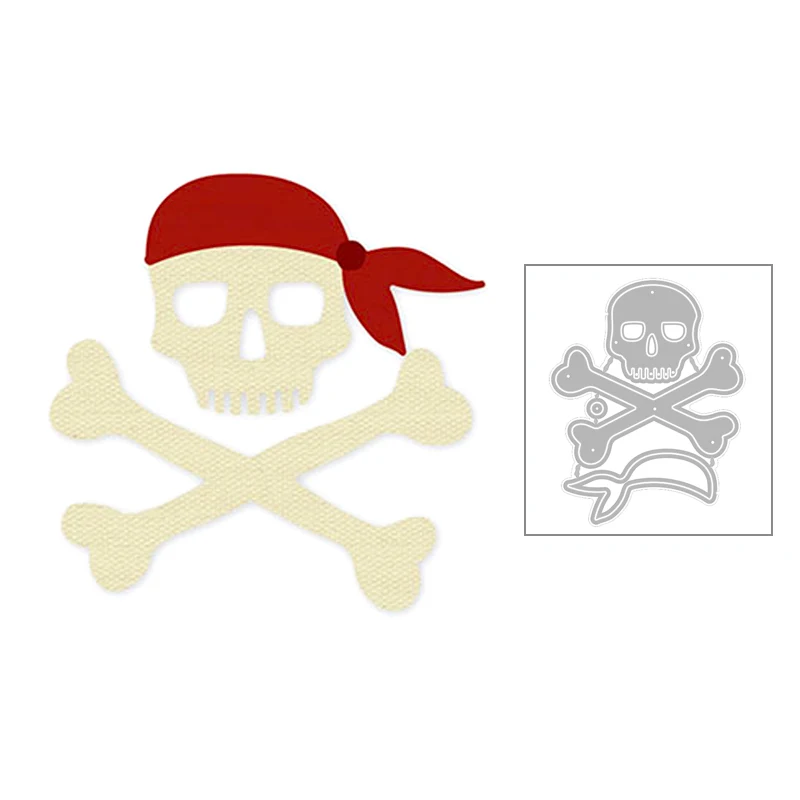2020 New Pirate Skull Head Scarf Sign Metal Cutting Dies Cut Craft For DIY Scrapbooking Card Paper Photo Album Making no stamps
2020 New Pirate Skull Head Scarf Sign Metal Cutting Dies Cut Craft For DIY Scrapbooking Card Paper Photo Album Making no stamps
