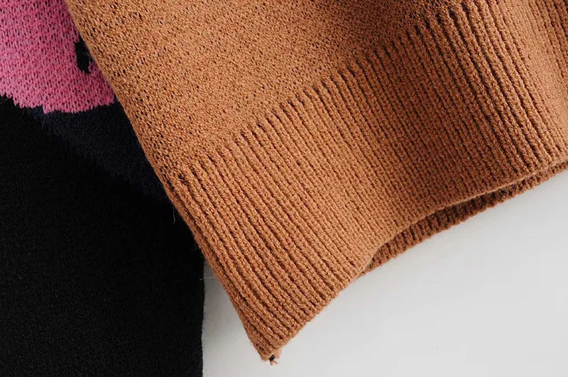 Fashion Knitted Pullover Women Casual Patchwork Sweater Spring O-neck Loose Knit Warm Jumper Female Long Sleeve Pullover
Fashion Knitted Pullover Women Casual Patchwork Sweater Spring O-neck Loose Knit Warm Jumper Female Long Sleeve Pullover