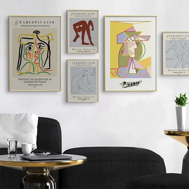 Vintage Abstract Pablo Picasso Exhibition Poster Canvas Painting Museum Print Wall Art Picture Gallery Living Room Home Decor
Vintage Abstract Pablo Picasso Exhibition Poster Canvas Painting Museum Print Wall Art Picture Gallery Living Room Home Decor
