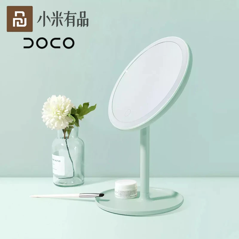 Зеркало для макияжа Xiaomi Youpin DOCO HD, одностороннее круглое зеркало дневного света с USB-зарядкой и регулируемой яркостью
Зеркало для макияжа Xiaomi Youpin DOCO HD, одностороннее круглое зеркало дневного света с USB-зарядкой и регулируемой яркостью