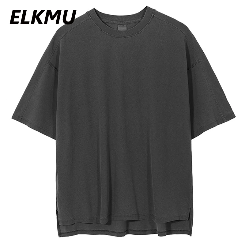 ELKMU Vintage Tshirts Oversize Men Summer Short Sleeve T-shirt Loose Harajuku Vintage Tops Tees Split Design Hipster HM190
ELKMU Vintage Tshirts Oversize Men Summer Short Sleeve T-shirt Loose Harajuku Vintage Tops Tees Split Design Hipster HM190