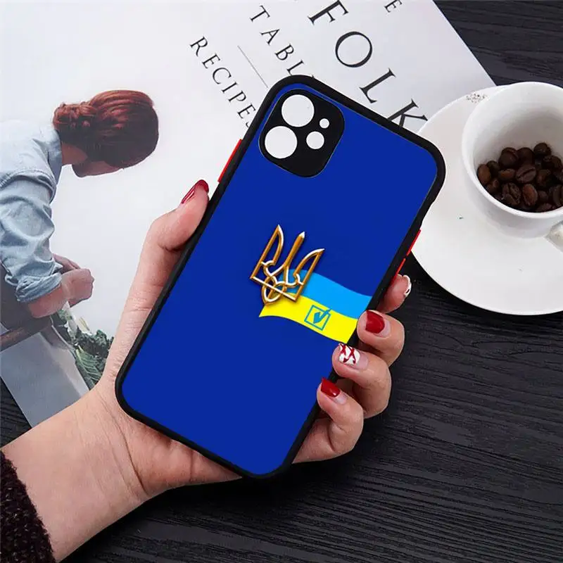 Ukraine Flag Phone Case Transparent Matte for iPhone 7 8 11 12 s mini pro X XS XR MAX Plus cover funda
Ukraine Flag Phone Case Transparent Matte for iPhone 7 8 11 12 s mini pro X XS XR MAX Plus cover funda