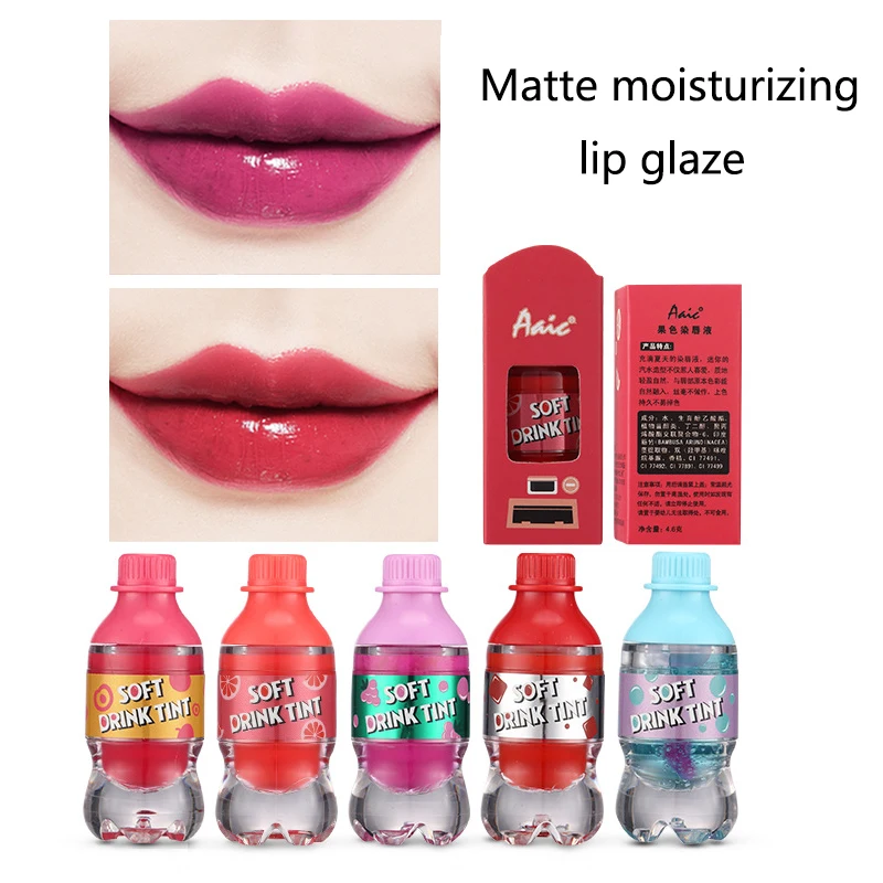 Brand hot sales 5 color lip tint idol soft drink lip tint Long Lasting Matte Lip gloss nice cute lip gloss
Brand hot sales 5 color lip tint idol soft drink lip tint Long Lasting Matte Lip gloss nice cute lip gloss